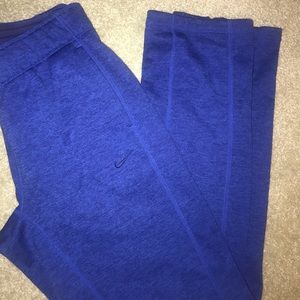 Blue nike sweatpants!